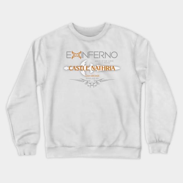 Team Bronze AOTC Castle Nathria Crewneck Sweatshirt by Ex Inferno